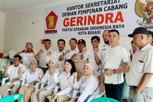 Gerindra Kota Bekasi Dukung Prabowo