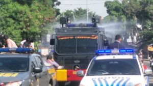 Kabupaten Bekasi Disiram Disinfektan