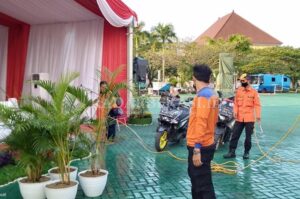 Peserta Upacara HUT ke-75 RI Dibatasi