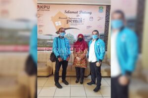 Bapilu Partai Gelora Sambangi KPUD