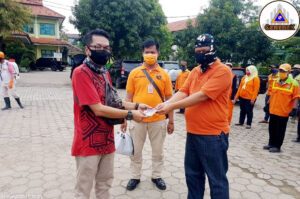 BPBD Gencar Sosialisasikan 3M dan Bagikan Masker