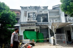 Gas Meledak, Rumah Hancur