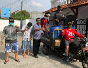 RW Siaga Jatibening 2 Terus Ingatkan Prokes Ketat 3M