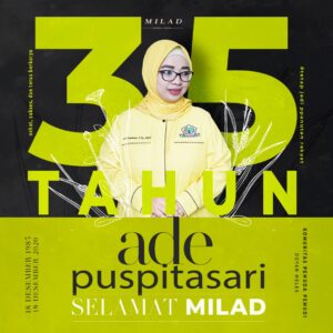 Milad ke-35 Tahun: Ade Puspitasari Banjir Ucapan