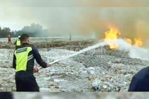 Polisi Belum Tahu Penyebab Kebakaran PT Fajar Paper