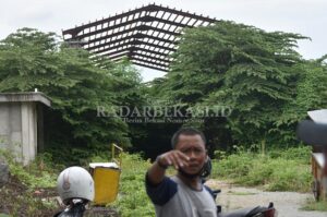 Proyek Gedung Uji Kir Mangkrak