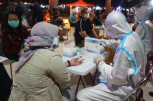 Rapid Test Massal Pengunjung Alun-Alun, Tiga Warga Reaktif