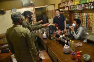 Kerumunan bakal Ditindak