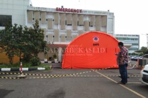 Pasien Covid-19 Meningkat, RSUD Dirikan Tenda Darurat