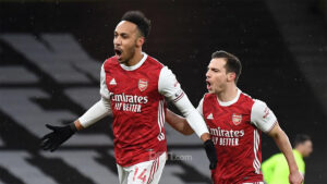 Aubameyang Cetak Rekor Hari Valentine, Liverpool Terancam Keluar 4 Besar