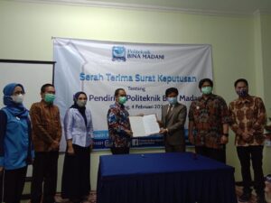 Politeknik Bina Madani Buka Tiga Prodi Sarjana Terapan
