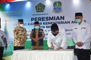 Kantor Baru Kemenag Diresmikan