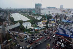 Pemasangan Girder, Dishub Berlakukan Rekayasa Lalin