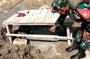 Warga Kampung Pal Jaya Dikejutkan Semburan Gas dan Api