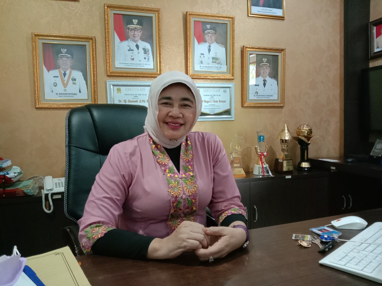 Ekowati, Kepala MKKS SMA Kota Bekasi