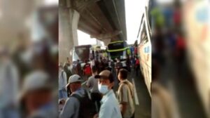 Viral, Disangka Pemudik, Bus Karyawan Kawasan Industri Disekat Petugas