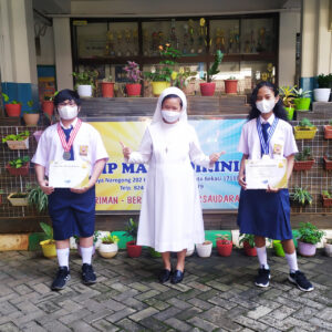 Dua Siswa SMP Marsudirini Wakili Jabar di Olimpiade Nasional