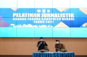 Ratusan Perwakilan Karang Taruna Kab Bekasi Antusias di Pelatihan Jurnalistik