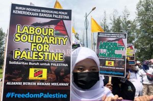 Palestina Memprihatinkan, Buruh Bekasi Bergerak