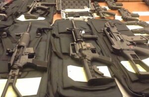 Penyekatan Mudik, Aparat Siagakan Senjata Laras Panjang