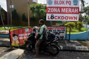 12 Orang Positif Corona, Perumahan Bumi Anggrek Lockdown