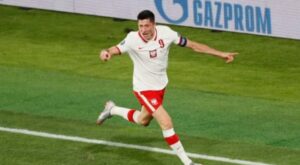 Tandukan Lewandownski Hapuskan Kemenangan Spanyol