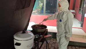 Kader Banteng Dirikan Dapur Umum