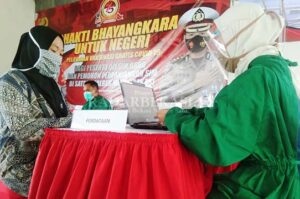 Pemohon SIM Divaksinasi