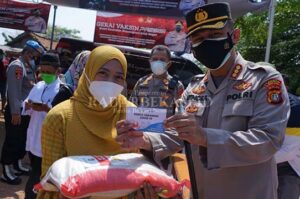 Sukseskan Vaksinasi, Polres Sasar Kawasan Kumuh