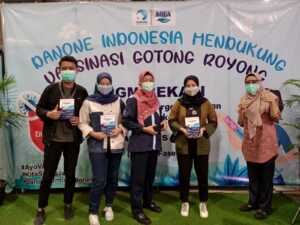 Aqua Bekasi Gelar Vaksinasi Gotong Royong bagi Karyawan dan Keluarga