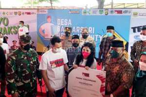 Banjar Sari jadi Desa Pertama Tingkat Vaksinasi 100 Persen