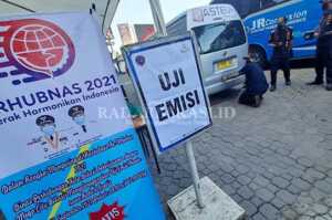 Dishub Helat Uji Emisi Gratis