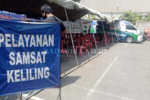 Samsat Dirikan Tenda Pelayanan