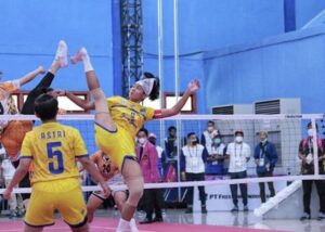Tim Sepak Takraw Putri Jabar Sabet Emas PON XX Papua