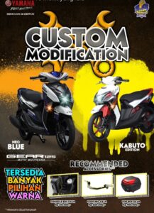 Pakai Yamaha Gear Modification, Riding Makin Keren