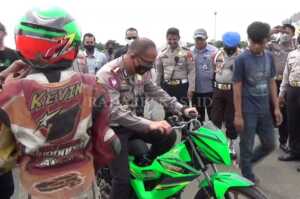 Dirlantas Survei Kelayakan Lintasan Street Race di Bekasi