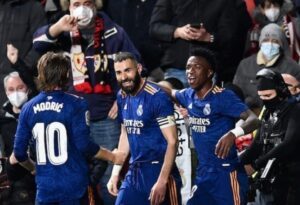 Gol Benzema Menangkan Madrid atas Rayo Vallecano