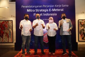 Perluas Distribusi E-Meterai, Finnet Gandeng Tiga Mitra Strategis