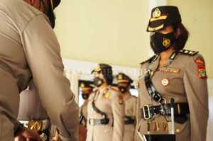 Kapolres Pimpin Sertijab Sejumlah Pejabat Utama