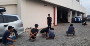 Tawuran,  6 Remaja Tanggung Diamankan