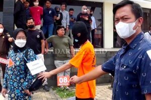 30 Adegan Rekonstruksi Pembunuhan Karyawati Asal Kebumen