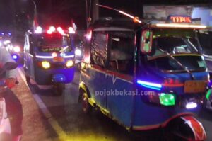 Pemudik Bajaj Mulai Ramai