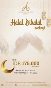 Nikmati Paket Halal Bihalal Lengkap di Hotel Amaroossa Grande Bekasi