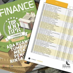 BPR Lestari Jabar Masuk Top 100 BPR The Finance 2022