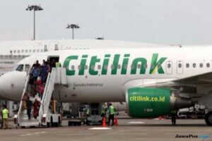 Rusak Mesin, Citilink Mendarat Darurat di Semarang