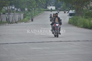 Lintasan Street Race Tahap Finishing