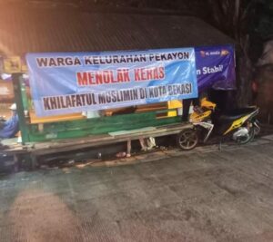 Warga Bekasi Tolak Khilafatul Muslimin, Ini yang Dilakukan
