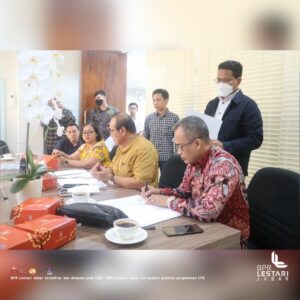 Support Lembaga Keuangan, Program Linkage Kerjasama BPR Lestari Jabar dan BPR Kerta Raharja