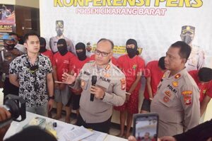 Melawan, Dua dari Tujuh Pelaku Curanmor Ditembak