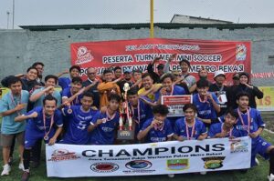 Puluhan Tim Ramaikan Turnamen Mini Soccer Pokja